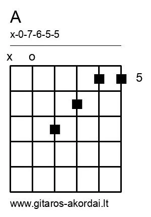 A chord diagram