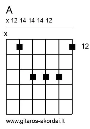 A chord diagram