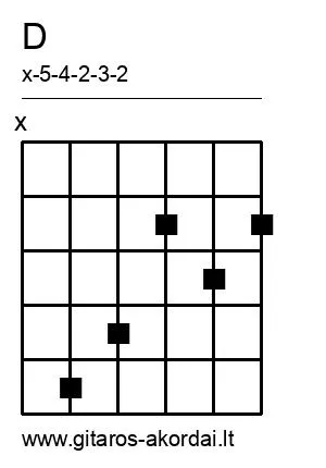 D chord diagram
