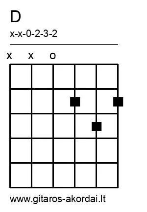D chord diagram